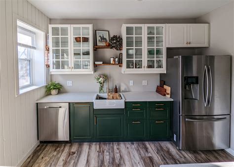 steel cabinet green|green accent cabinets.